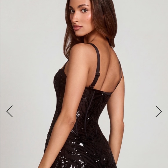 Oh Polly Benedetta Corset Mini Dress NWOT - Picture 5 of 8